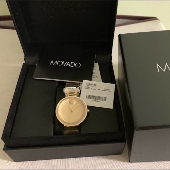 Movado Women's Edge Swiss Quartz Bracelet Watch - Picture 5 of 7